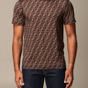 New Arrival Fendi Luxury Brand Unisex T-Shirt Gift Hot 2025 PEA31873