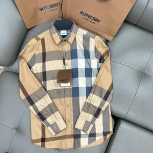 New Arrival Burberry Long Sleeve Button Shirt for Men Hot 2025 PEA31945