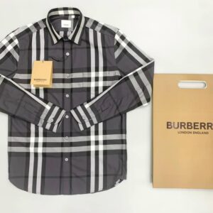 New Arrival Burberry Long Sleeve Button Shirt for Men Hot 2025 PEA31947