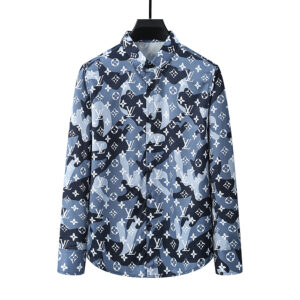 New Arrival LV Long Sleeve Button Shirt for Men Hot 2025 PEA31989
