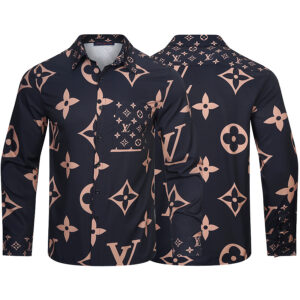 New Arrival LV Long Sleeve Button Shirt for Men Hot 2025 PEA31993