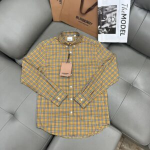 New Arrival Burberry Long Sleeve Button Shirt for Men Hot 2025 PEA32060