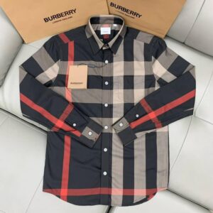 New Arrival Burberry Long Sleeve Button Shirt for Men Hot 2025 PEA32061