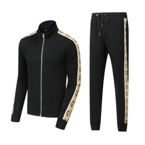 Limited Stand Collar Jacket + Sweatpants GC Luxury Brand Unisex Hot Gift PEA32087