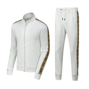 Limited Stand Collar Jacket + Sweatpants GC Luxury Brand Unisex Hot Gift PEA32090