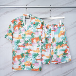 New Arrival GC Combo Hawaii Shirt, Shorts Hot 2024 PEA32108