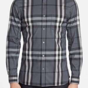 New Arrival Burberry Long Sleeve Button Shirt for Men Hot 2026 PEA32130
