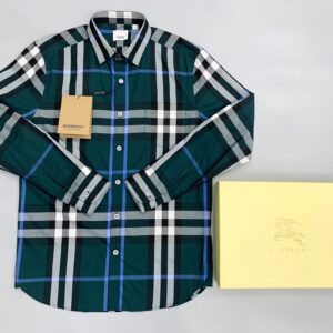 New Arrival Burberry Long Sleeve Button Shirt for Men Hot 2026 PEA32135