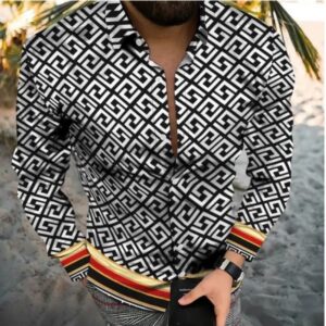 Limited GC Long Sleeve Button Shirt for Men Hot 2025 PEA350005