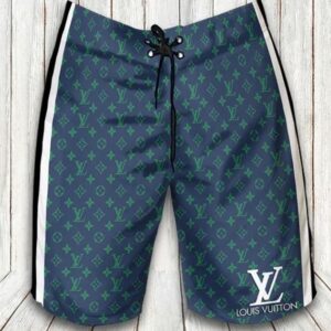 LV Blue Fashion Logo  Brand Shorts For Men Hot 2024 PEA400019