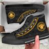 Gianni Versa.ce Black Gold High Top Shoes Sneakers Hot 2026 For Men Women PEA5003