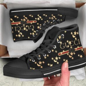 GC Black Star High Top Shoes Sneakers Hot 2026 For Men Women PEA5022