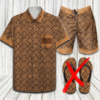 LV Combo Hawaii Shirt, Shorts Hot 2024 –PEA8005