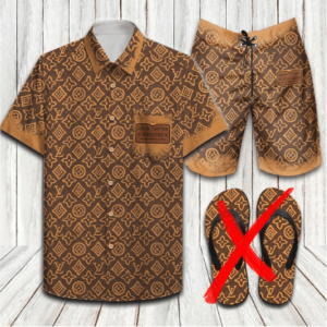 LV Combo Hawaii Shirt, Shorts Hot 2024 –PEA8005