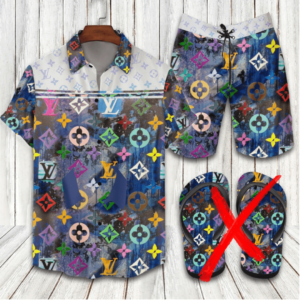LV Combo Hawaii Shirt, Shorts Hot 2024 – DN9180267