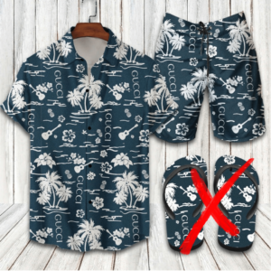 GC Combo Hawaii Shirt, Shorts Hot 2024 – PEA8038
