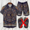 Dior Combo Hawaii Shirt, Shorts Hot 2024 – PEA8039