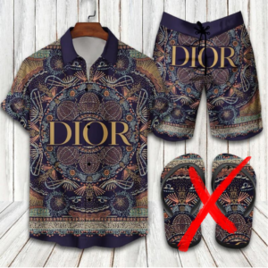 Dior Combo Hawaii Shirt, Shorts Hot 2024 – PEA8039