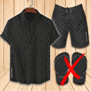 LV Combo Hawaii Shirt, Shorts Hot 2024 – DN9180204
