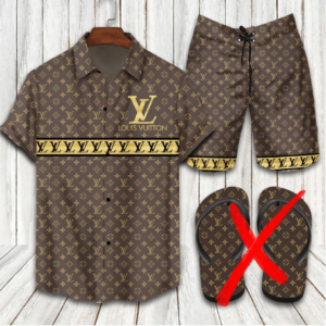 LV Combo Hawaii Shirt, Shorts Hot 2024 –PEA8046
