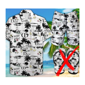 Dior Combo Hawaii Shirt, Shorts Hot 2024 – PEA8049