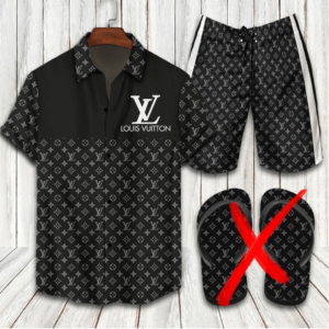 LV Combo Hawaii Shirt, Shorts Hot 2024 – PEA8056