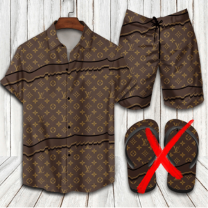 LV Combo Hawaii Shirt, Shorts Hot 2024 – PEA8057