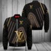 Limited LV Bomber Jacket Luxury Brand Gift PEAB11040