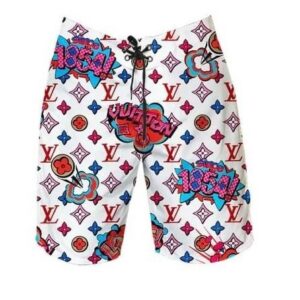 LV 1854  Brand Logo Premium Fashion Shorts For Men Hot 2024 PEAa400005