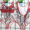 Christian Dior - Swimwear,Bikini Set Woman, Brand Luxury Designer set-PM01359 Red