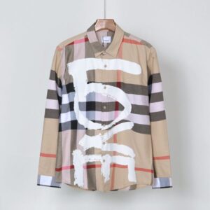 BURBERRY LONG SLEEVE BUTTON SHIRT - DN9140725