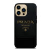 PRADA MILANO BLACK iPhone Case Cover M2312054