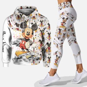 Personalized mickey mouse hoodie leggings for men women kids 50th anniversary disney world gifts shirt clothing ht 146 Hoodie Leggings Set-PM00335