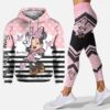 Personalized minnie mouse hoodie leggings for men women kids 50th anniversary disney world gifts shirt clothing ht 162 Hoodie Leggings Set-PM00356