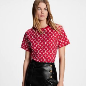 Best Seller Red LV T- Shirt-PM010651