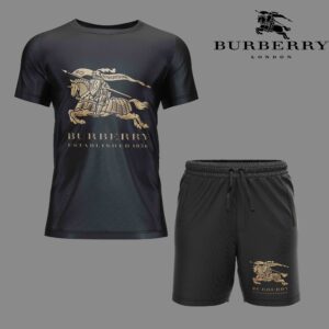 Limited Burberry Luxury Brand Unisex T-Shirt Gift Max4661