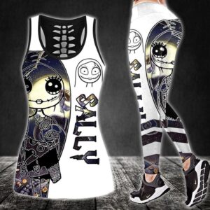Sally jack skellington tank top leggings clothing clothes outfit gym for women hot 2023-PM00238