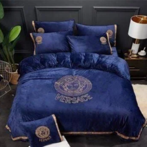 Versa.ce Blue Background Bedding Set King Size