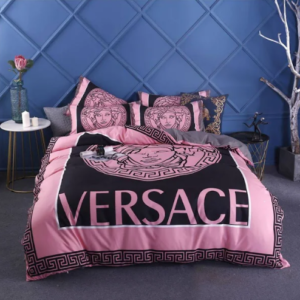 Versa.ce Black And Pink Bedding Set King Size