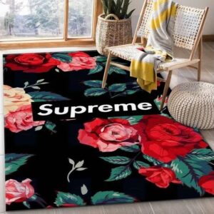 Supreme Fashion Logo Limited Luxury Brand Rug Carpet Home Decor  LVT00281