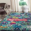 Supreme Fashion Logo Limited Luxury Brand Rug Carpet Home Decor  LVT00278
