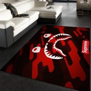 Supreme Fashion Logo Limited Luxury Brand Rug Carpet Home Decor  LVT00277