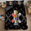 Supreme Kaws Black Luxury Brand Bedding Set LVT00037