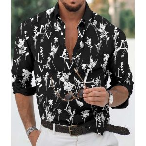 Men’s Long Sleeves Shirts-DVD-TDA001218