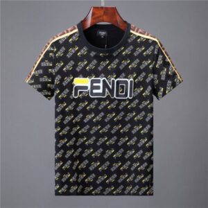 New Arrival Fendi Luxury Brand Unisex T-Shirt Gift Hot 2025 TH1938