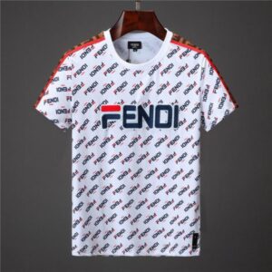 New Arrival Fendi Luxury Brand Unisex T-Shirt Gift Hot 2025 TH1938.1