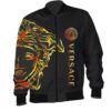 Limited Versa.ce Bomber Jacket Luxury Brand Unisex  Gift TH736