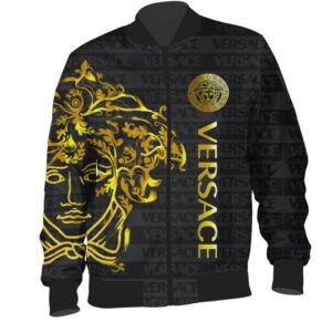Limited Versa.ce Bomber Jacket Luxury Brand Unisex  Gift TH737