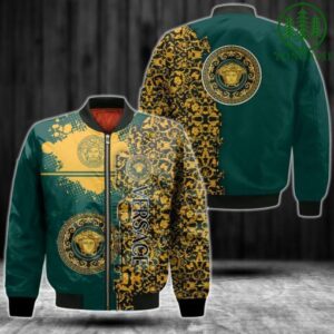 Limited Versa.ce Bomber Jacket Luxury Brand Unisex  Gift TH839