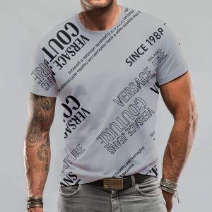 New 2025- T-shirt for men women luxury brand clothing clothes outfit – TDA001723